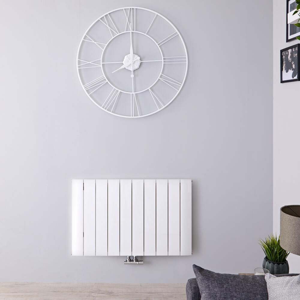 Radiador de Diseño Horizontal - 600mm x 945 mm - Blanco - Aurora