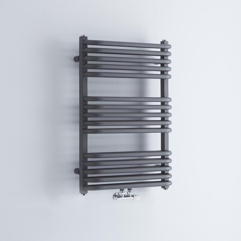Radiador Toallero - Curvo - 736mm x 500mm - Antracita - Arch