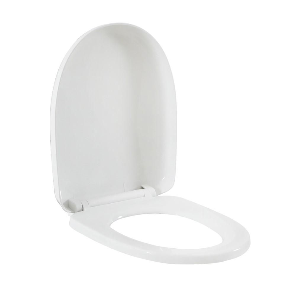 Tapa y Asiento para WC Color Blanco Tradicional con Cierre Amortiguado - Legend