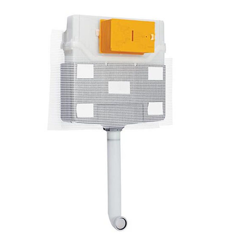 Cisterna Empotrable para WC Adosado para Inodoros Suspendidos 488 x 126 x 425mm