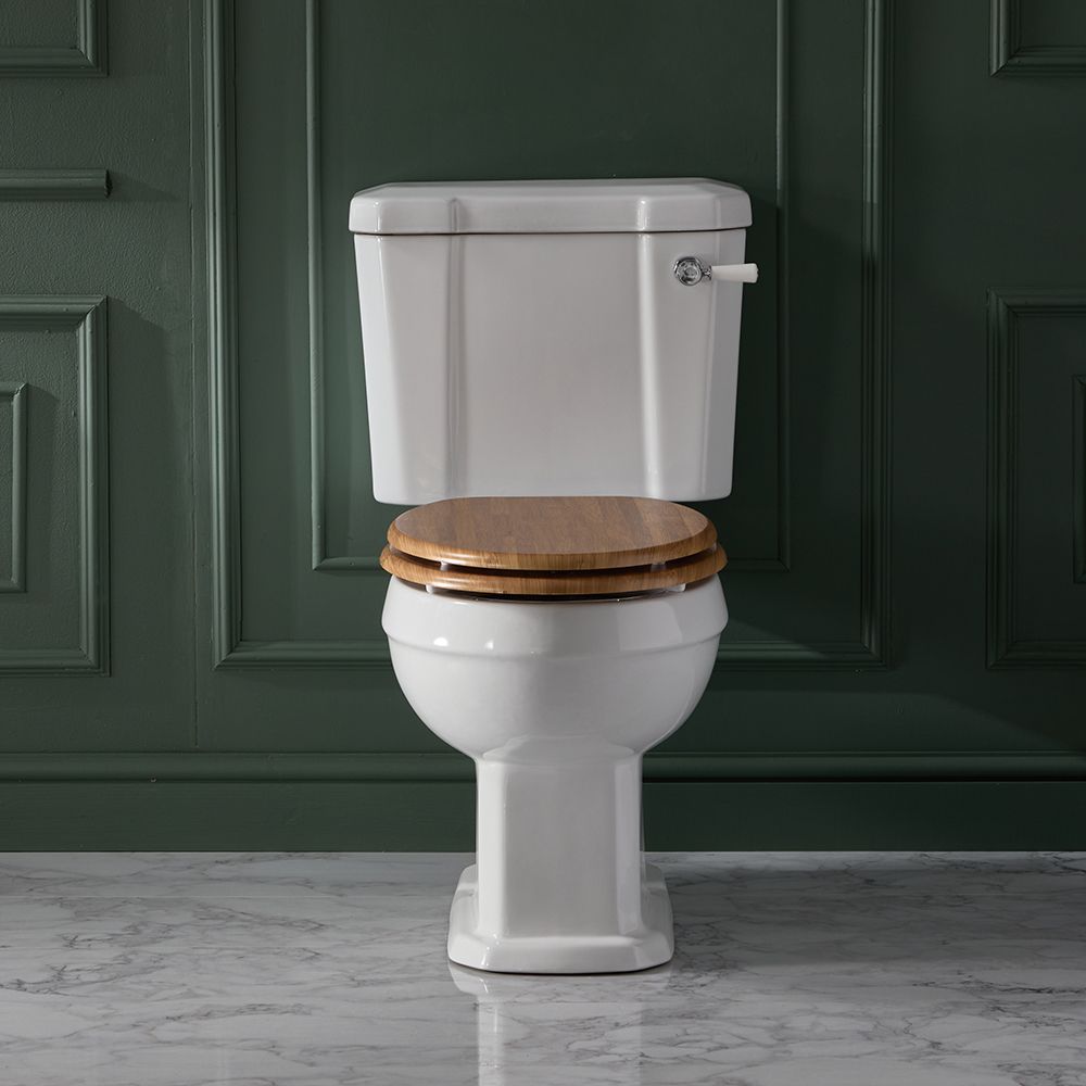 Conjunto con WC Tradicional Completo con Inodoro, Cisterna con Salida Horizontal y con Opción de Distintas Tapas de WC – Richmond