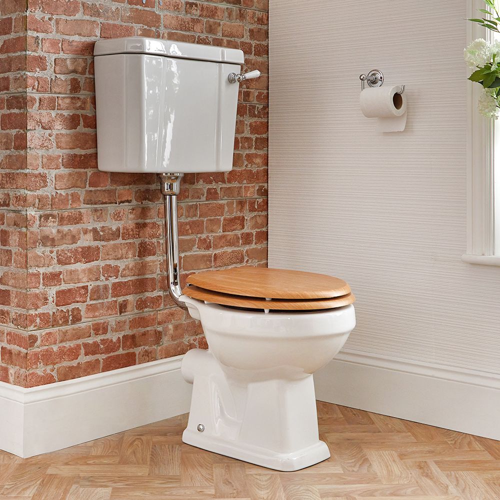 Pack de WC Tradicional con Inodoro de Salida Horizontal Cisterna y Opción de Distintas Tapas de WC - Richmond