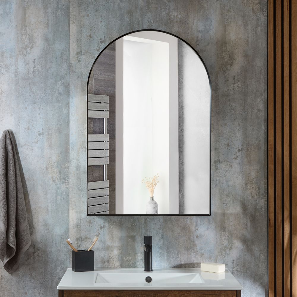 Armario de Baño con Espejo con Forma en Arco - 600mm x 900mm - Ava