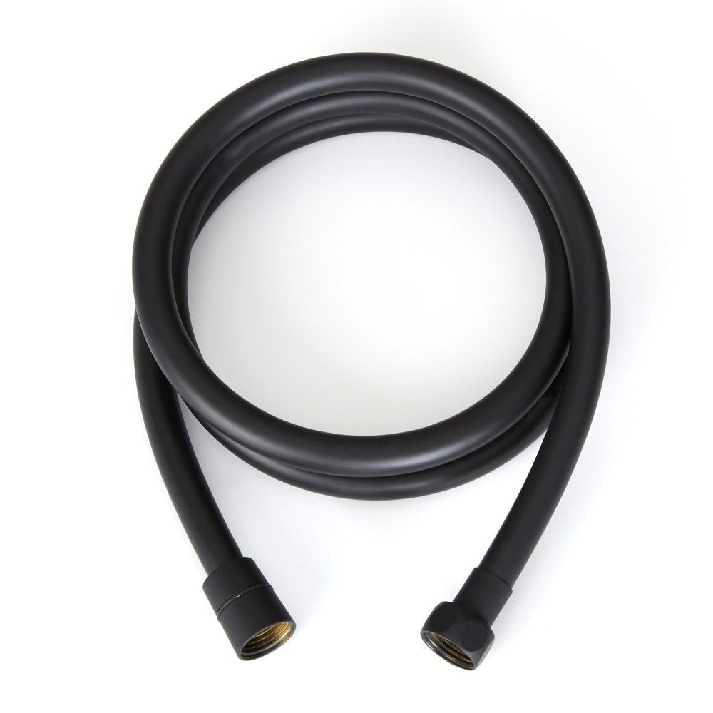 Flexo de Ducha Liso de 175cm - Acabado Negro - Nox