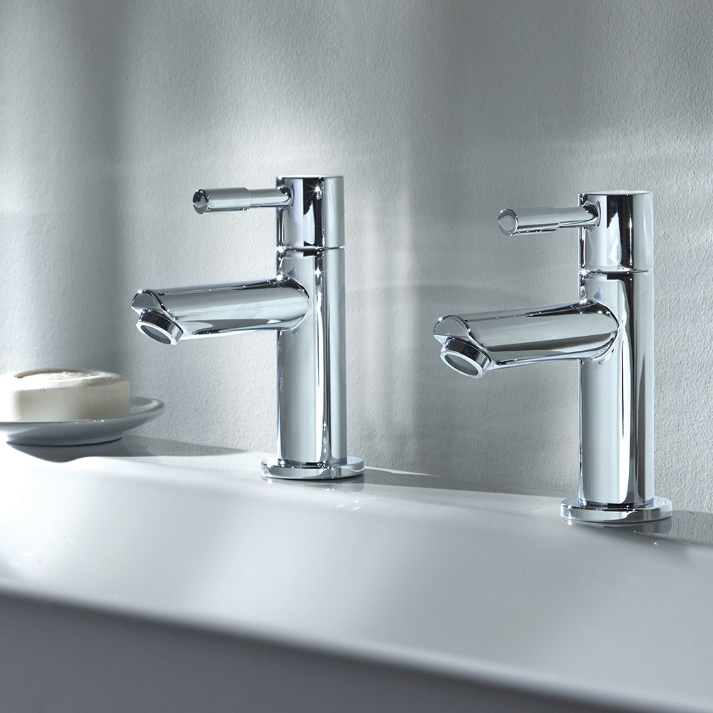 Grifería de Bañera Moderna en Latón Cromado - Como