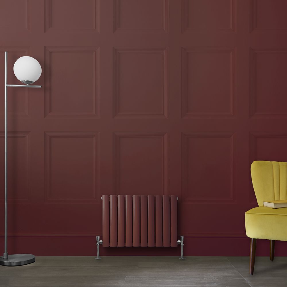 Radiador de Diseño Horizontal Rojo (Booth Red) - Varias Medidas - Revive