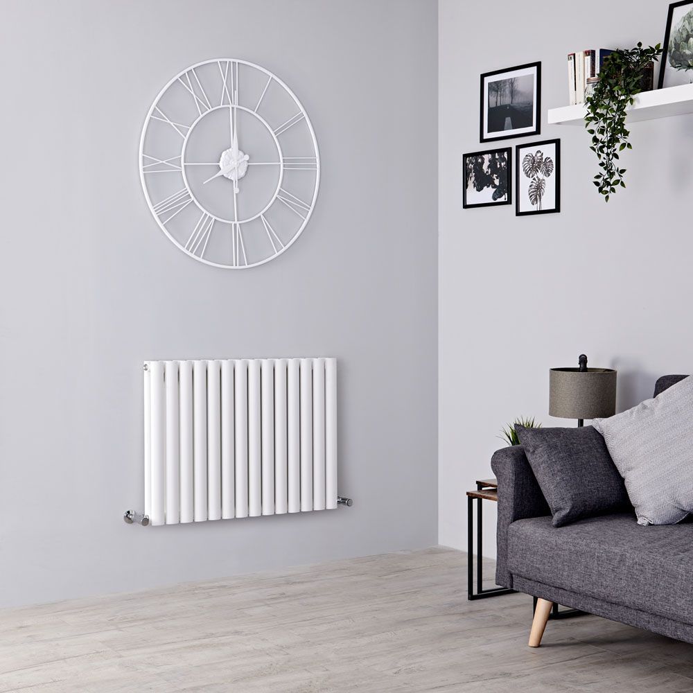 Radiador de Diseño Horizontal Blanco -  Disponible en Distintas Alturas y Anchuras - Revive