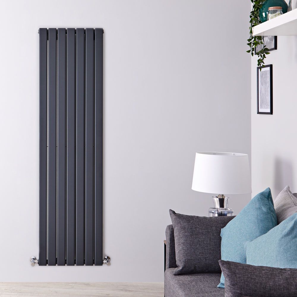 Radiador de Diseño Vertical (Panel Doble) 1600mm x 490mm - Antracita - Delta