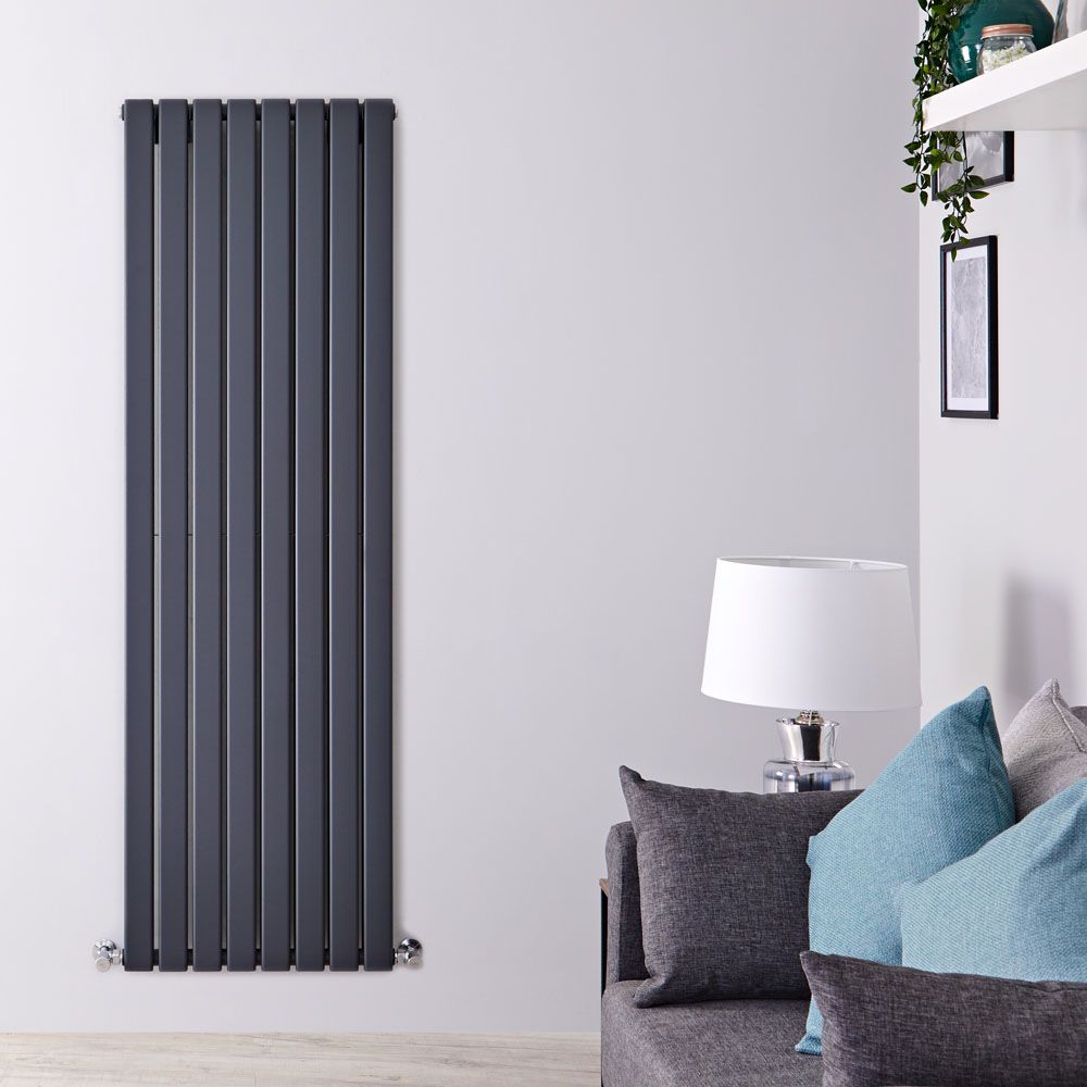 Radiador de Diseño Vertical (Panel Doble) 1600mm x 560mm - Antracita - Delta
