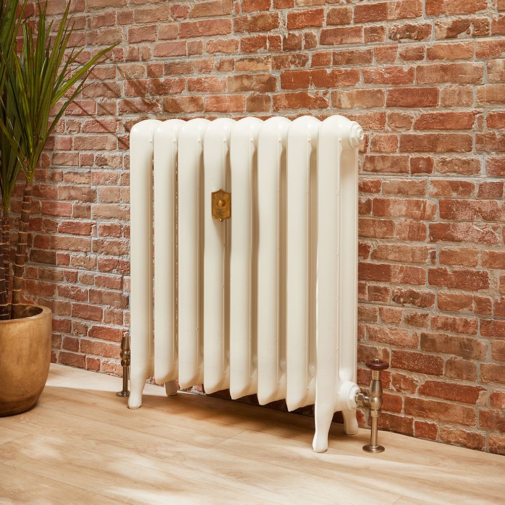 Radiador de Hierro Fundido - Altura de 760mm - Blanco Antiguo - Disponible en Distintas Medidas - Erté