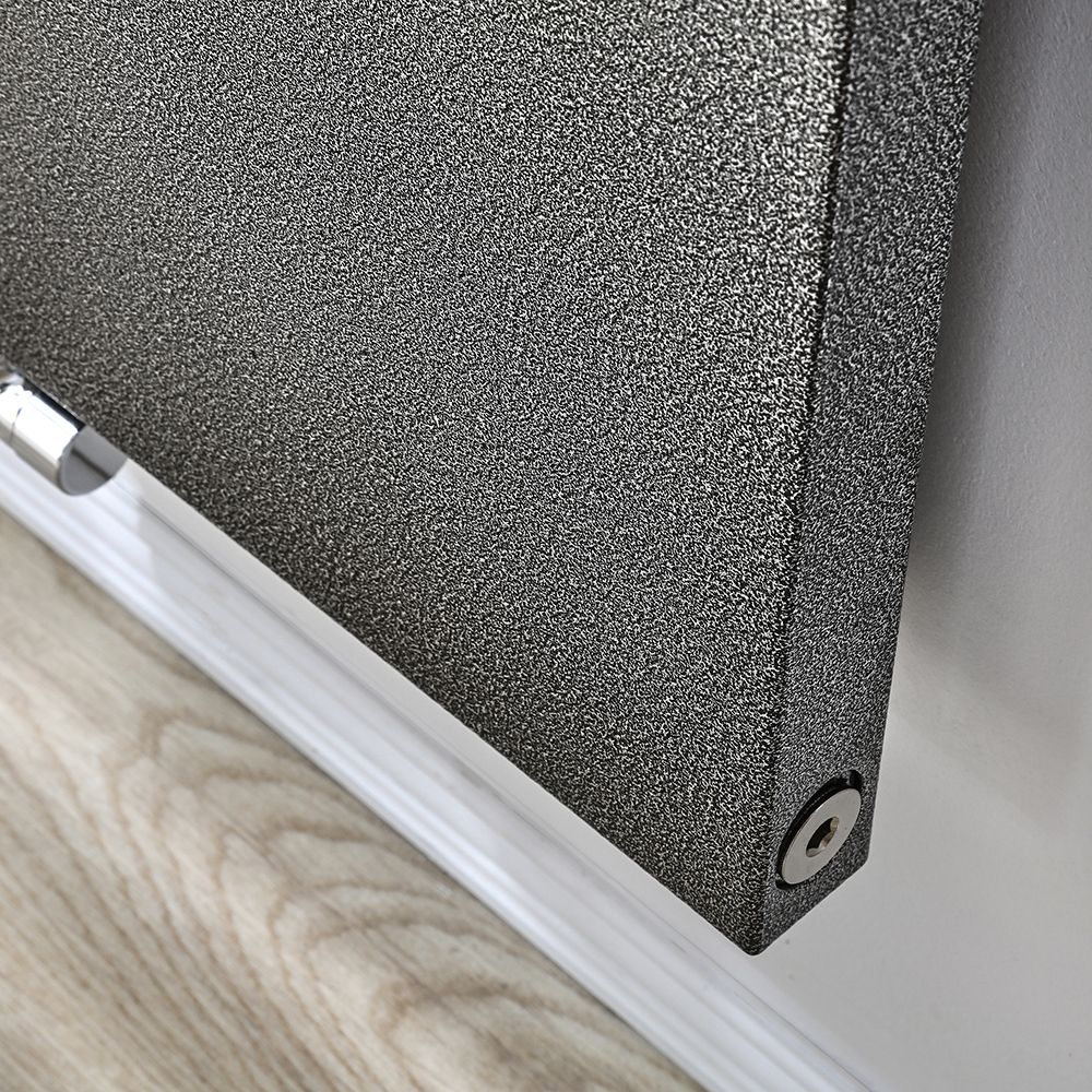 Radiador de Diseño Vertical de Color Peltre Antiguo - 1800mm x 500mm - Rubi