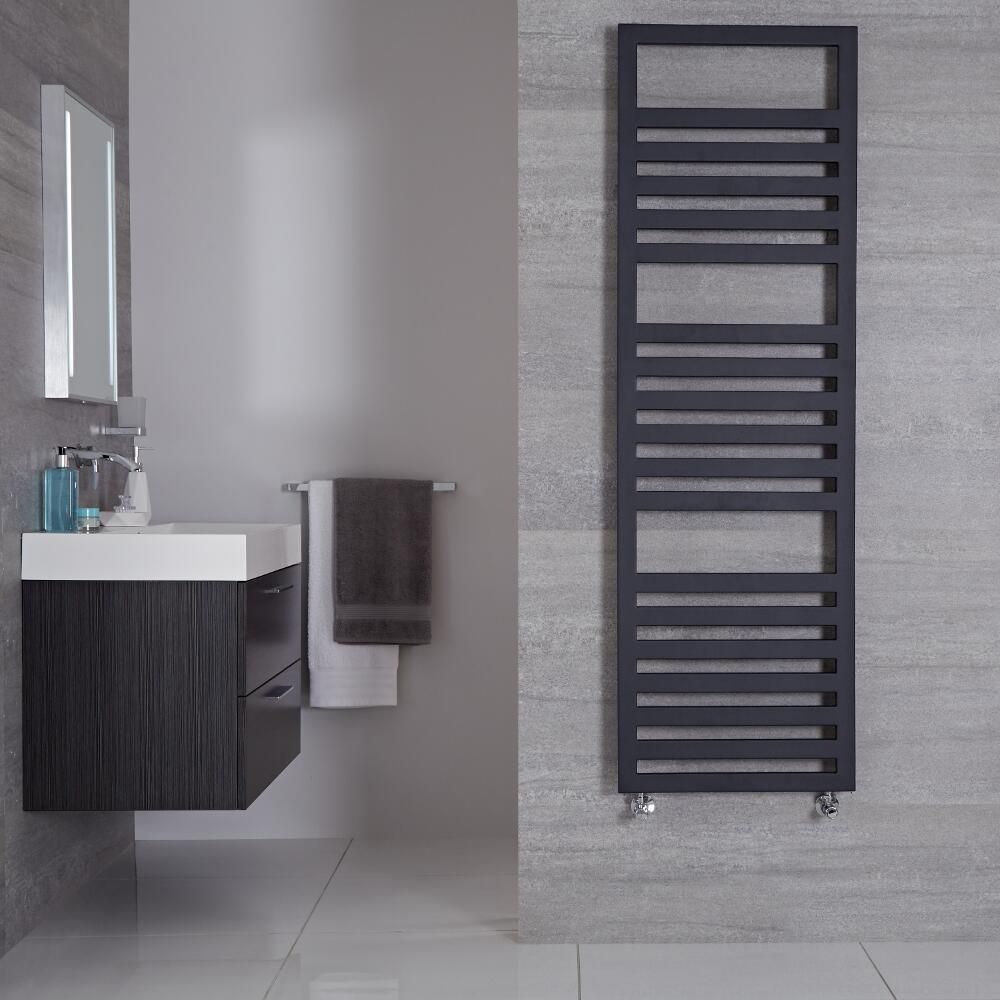 Radiador Toallero de Diseño - 1600mm x 500mm - Antracita - Ponza