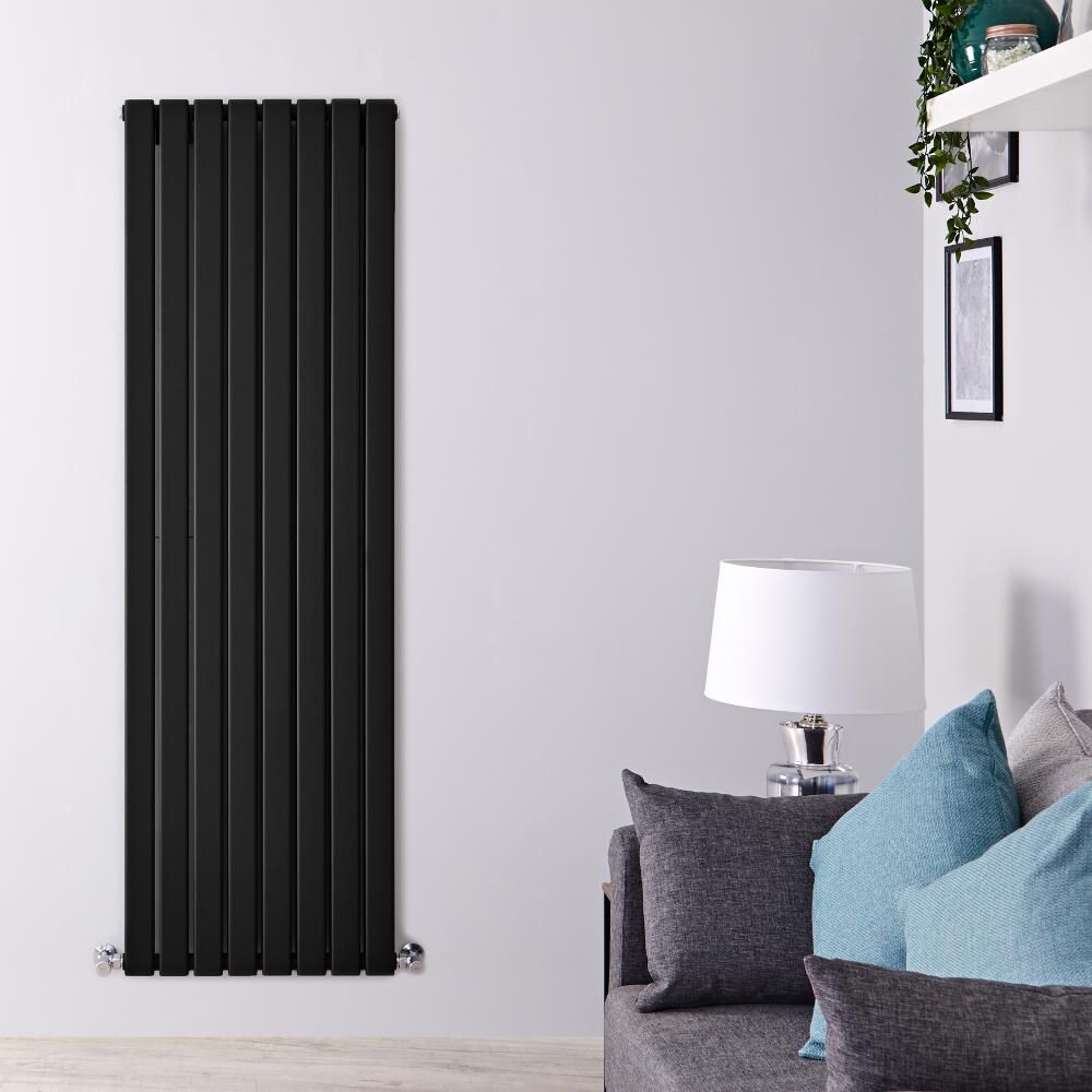 Radiador de Diseño Vertical (Panel Doble) 1600mm x 560mm - Negro - Delta
