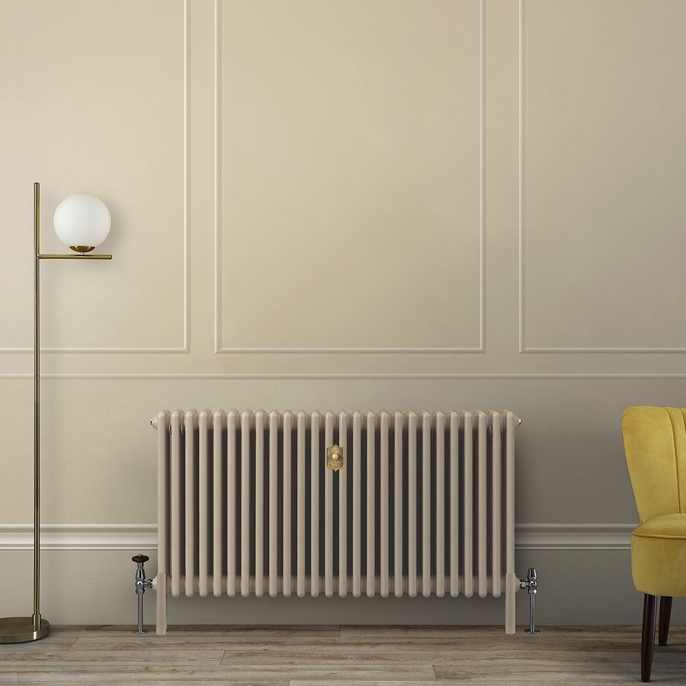Radiador Tradicional Horizontal con Columnas Triples - Color Marrón (Elk Brown) - Varias Medidas - Regent