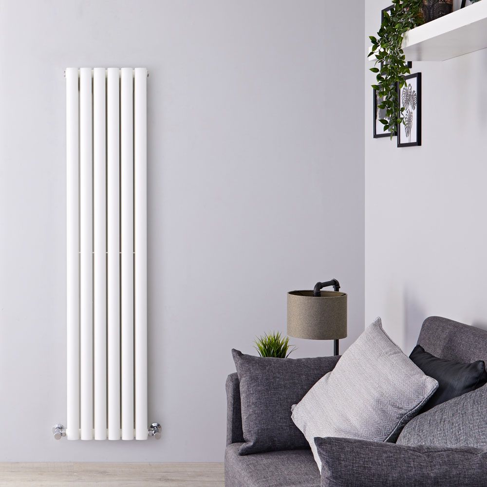 Radiador de Diseño Vertical (Panel Doble) 1600mm x 354mm - Blanco - Revive