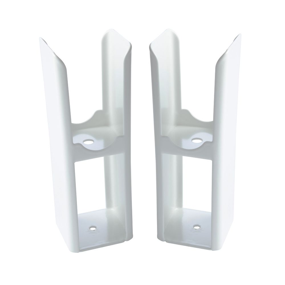 Pies de Soporte de Suelo de Color Blanco para Radiadores - Delta