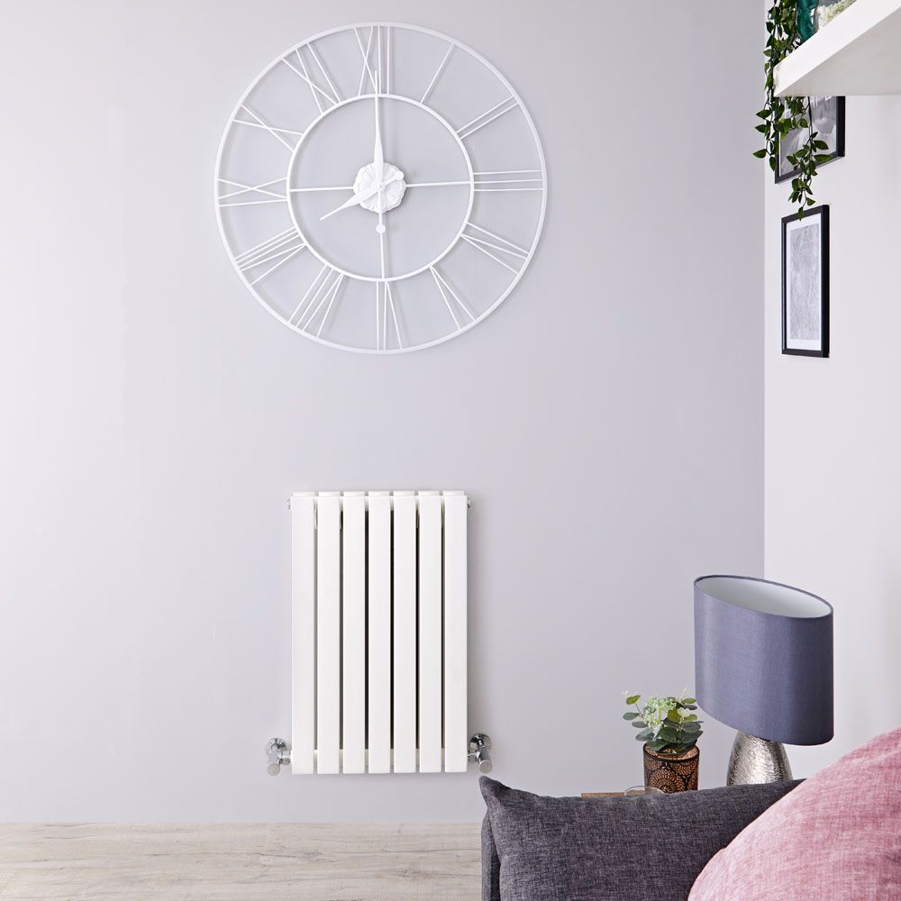 Radiador de Diseño Horizontal (Panel Doble) - 635mm x 413 mm - Blanco - Sloane