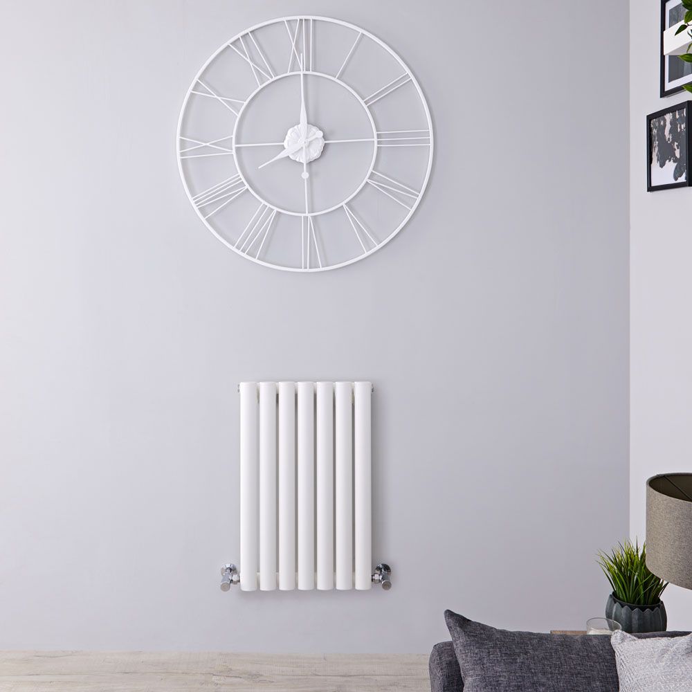 Radiador de Diseño Horizontal (Panel Único) 635mm x 413mm - Blanco - Revive