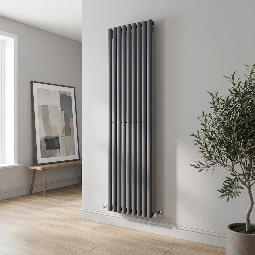 Radiador de Diseño  - Vertical - Altura de 1750mm - Disponible en Distintas Anchuras y Acabados - Sterling Quinn de Hudson Reed