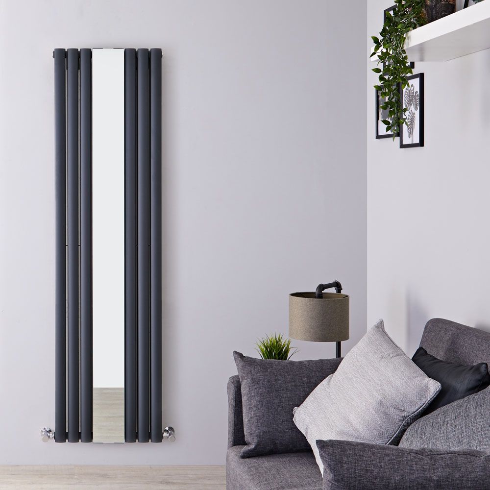 Radiador de Diseño Vertical (Panel Doble) - 1800mm x 499 mm - Antracita - Revive