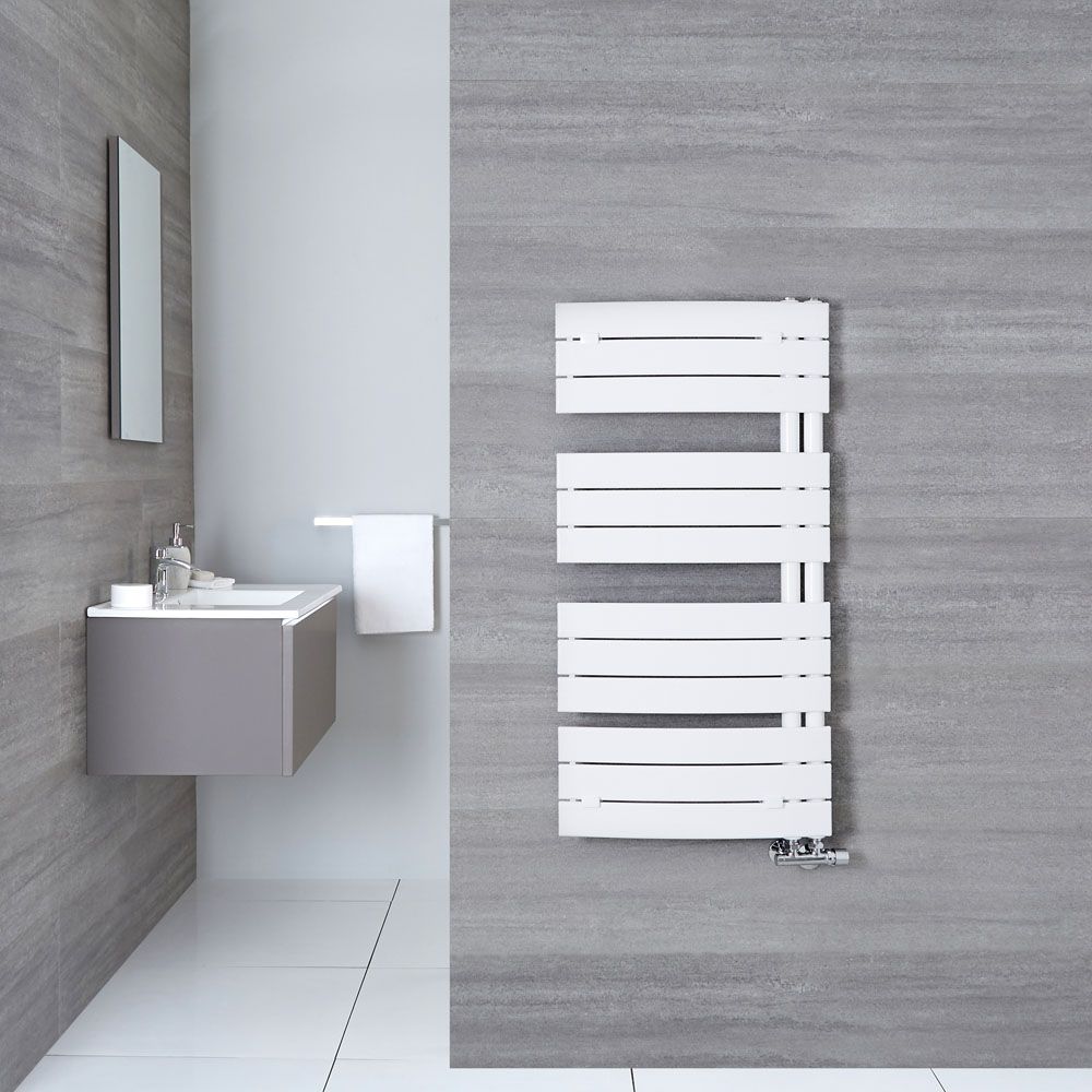 Radiador Toallero - Curvo - 1080mm x 550mm - Blanco - Elgin
