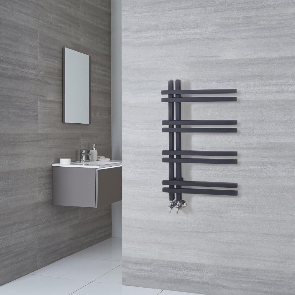 Radiador Toallero de Diseño - 800mm x 500mm - Antracita - Tika