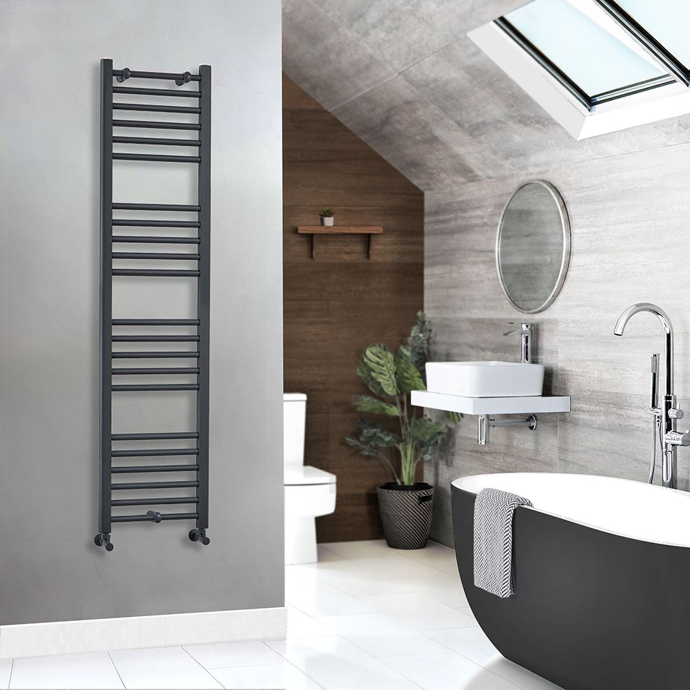 Radiador Toallero Plano Antracita- 1600mm x 400mm - Artle