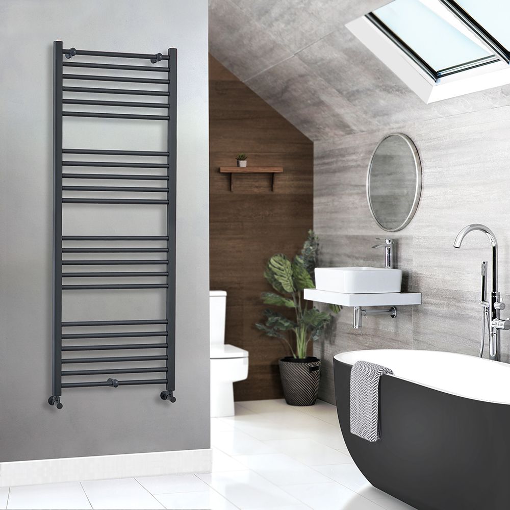 Radiador Toallero Plano Antracita - 1600mm x 600mm - Artle
