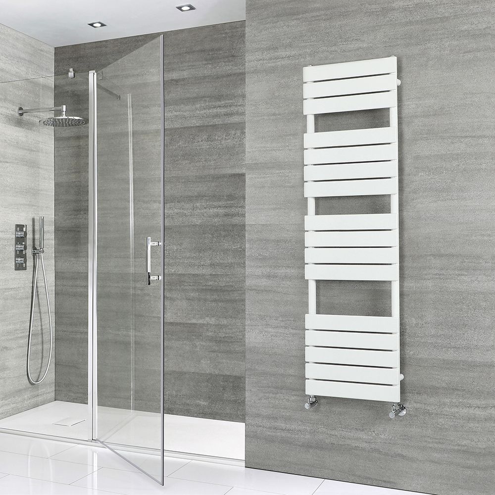 Radiador Toallero Plano - Blanco - 1500 x 450mm - Lustro