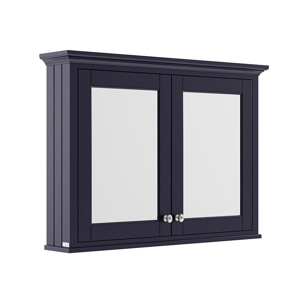 Armario con Espejo - Azul (Twilight Blue) - 1050mm x 750mm- Old London