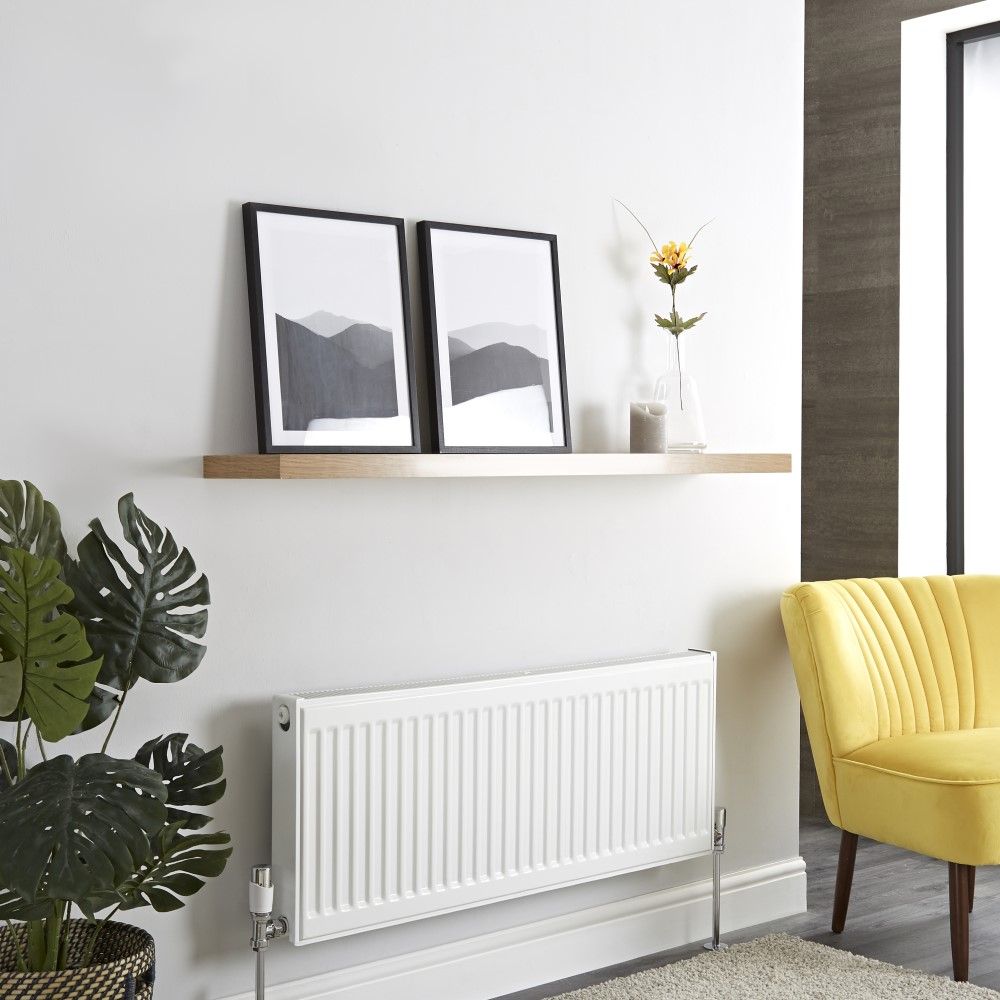 Radiador Convector Horizontal con Panel Doble (Type 22) -  Blanco - 400 mm x 1000 mm - Eco