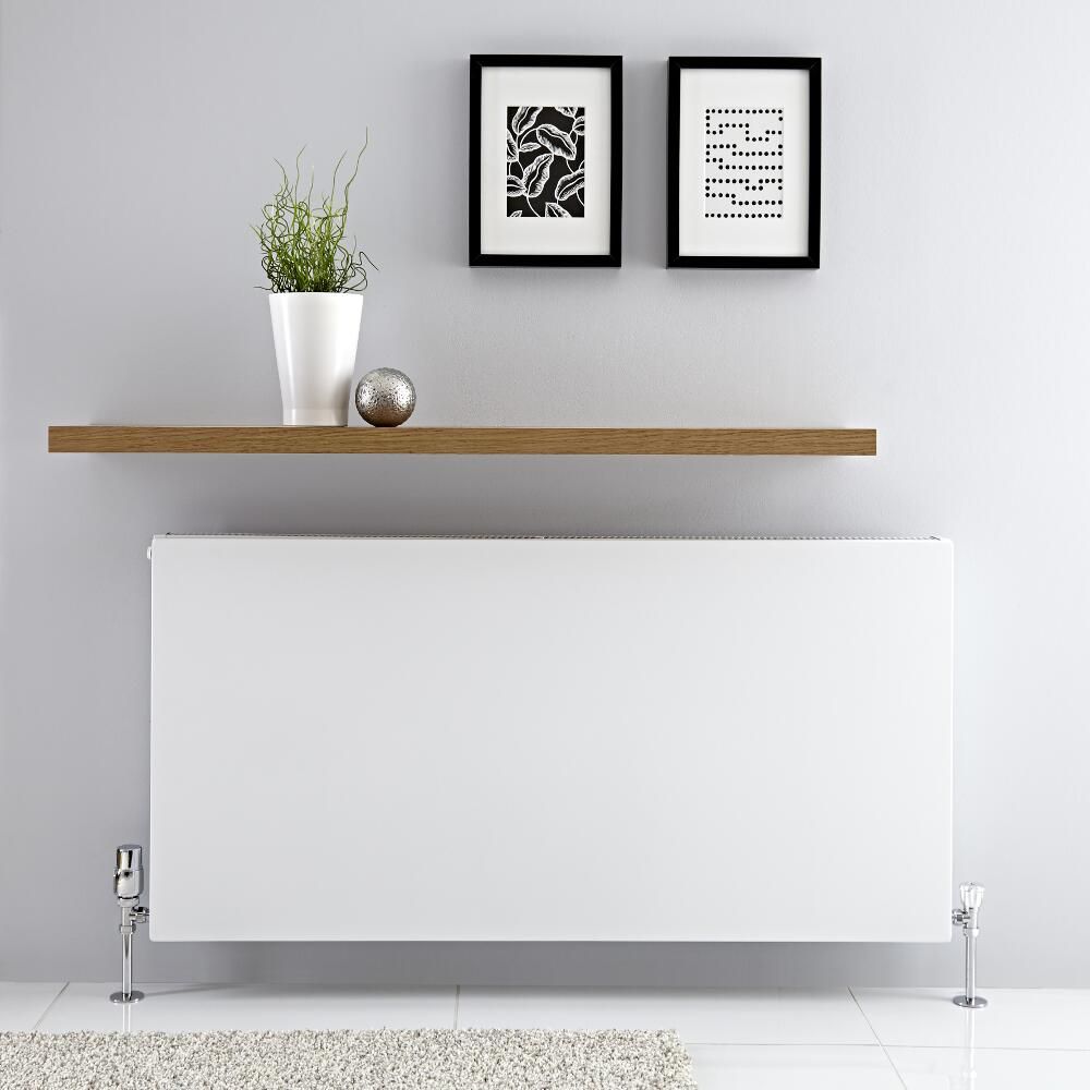 Radiador Convector Horizontal con Panel Doble (Type 21) -  Blanco - 600 mm x 1200 mm - Merus