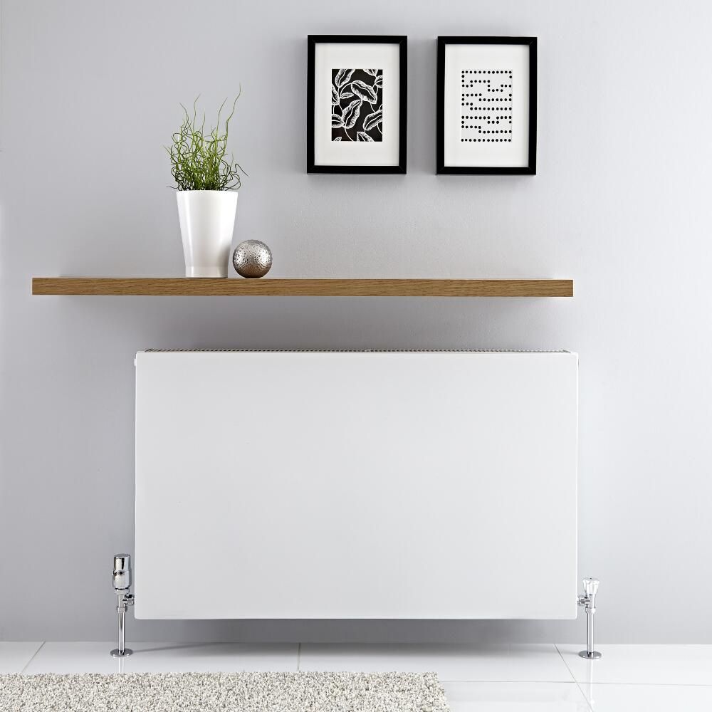Radiador Convector Horizontal con Panel Doble (Type 22) -  Blanco - 600 mm x 1000 mm - Merus