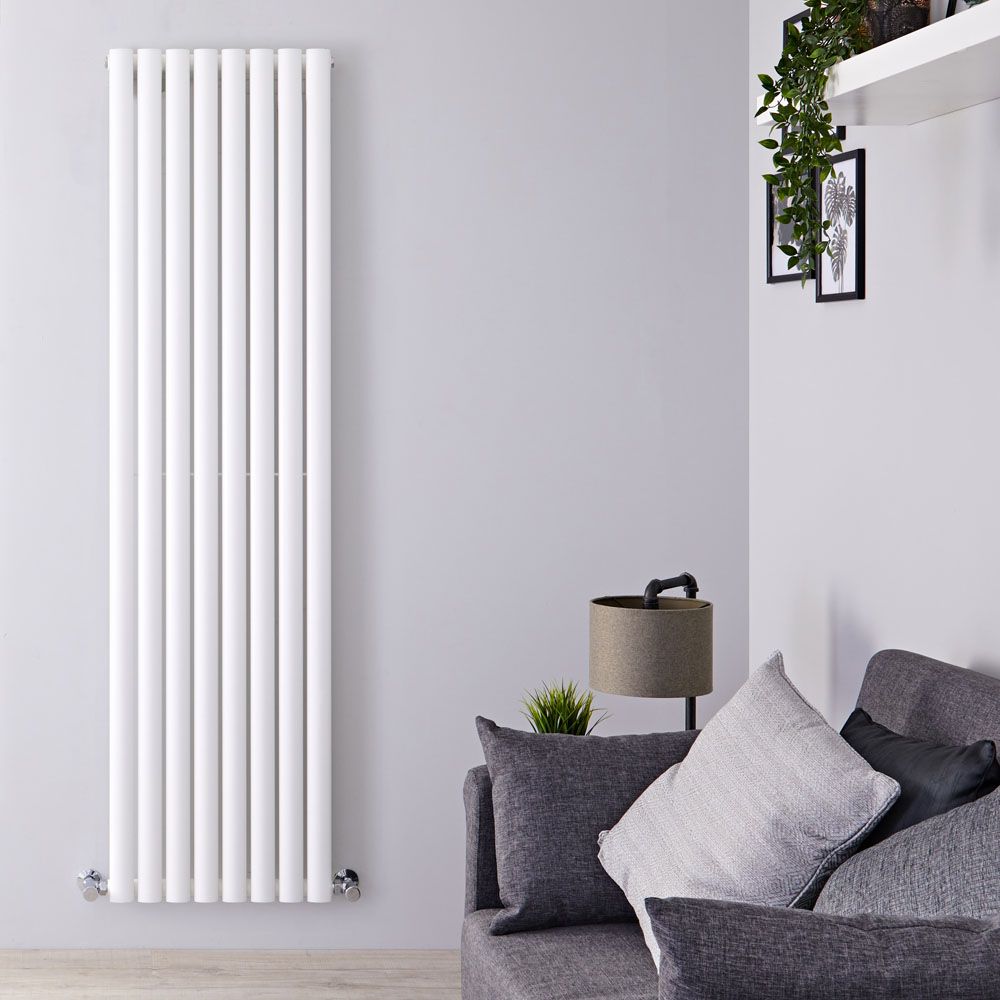 Radiador de Diseño Vertical (Panel Único) 1780mm x 472mm - Blanco - Revive