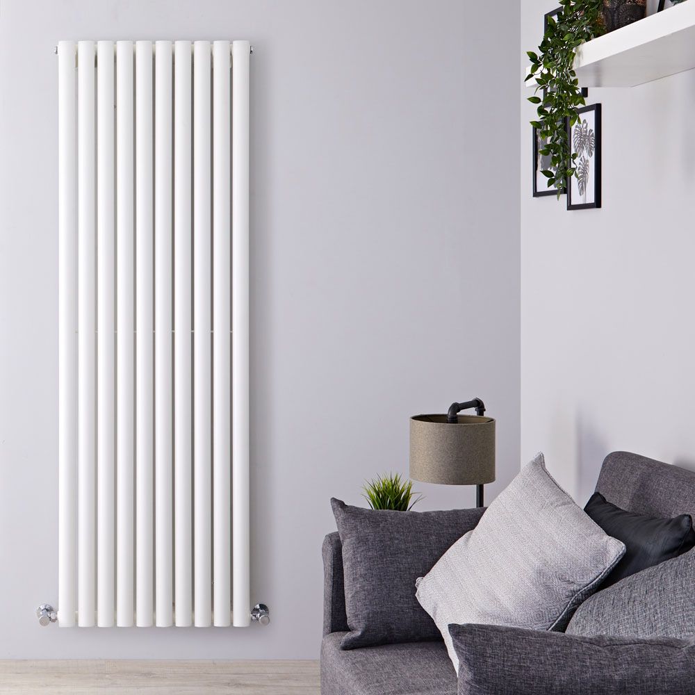 Radiador de Diseño Vertical (Panel Único) 1780mm x 590mm - Blanco - Revive
