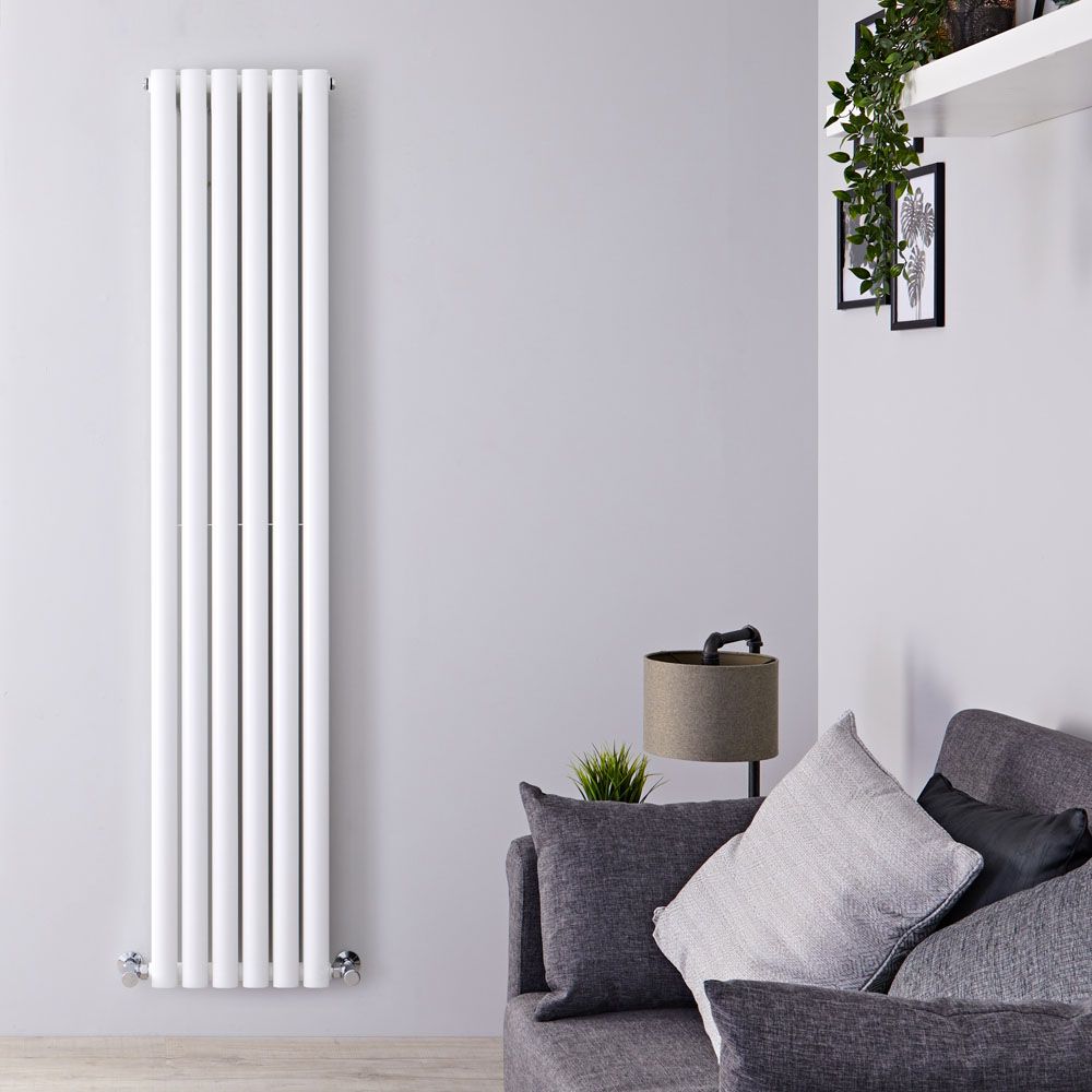 Radiador de Diseño Vertical (Panel Doble) 1780mm x 236mm - Blanco - Revive
