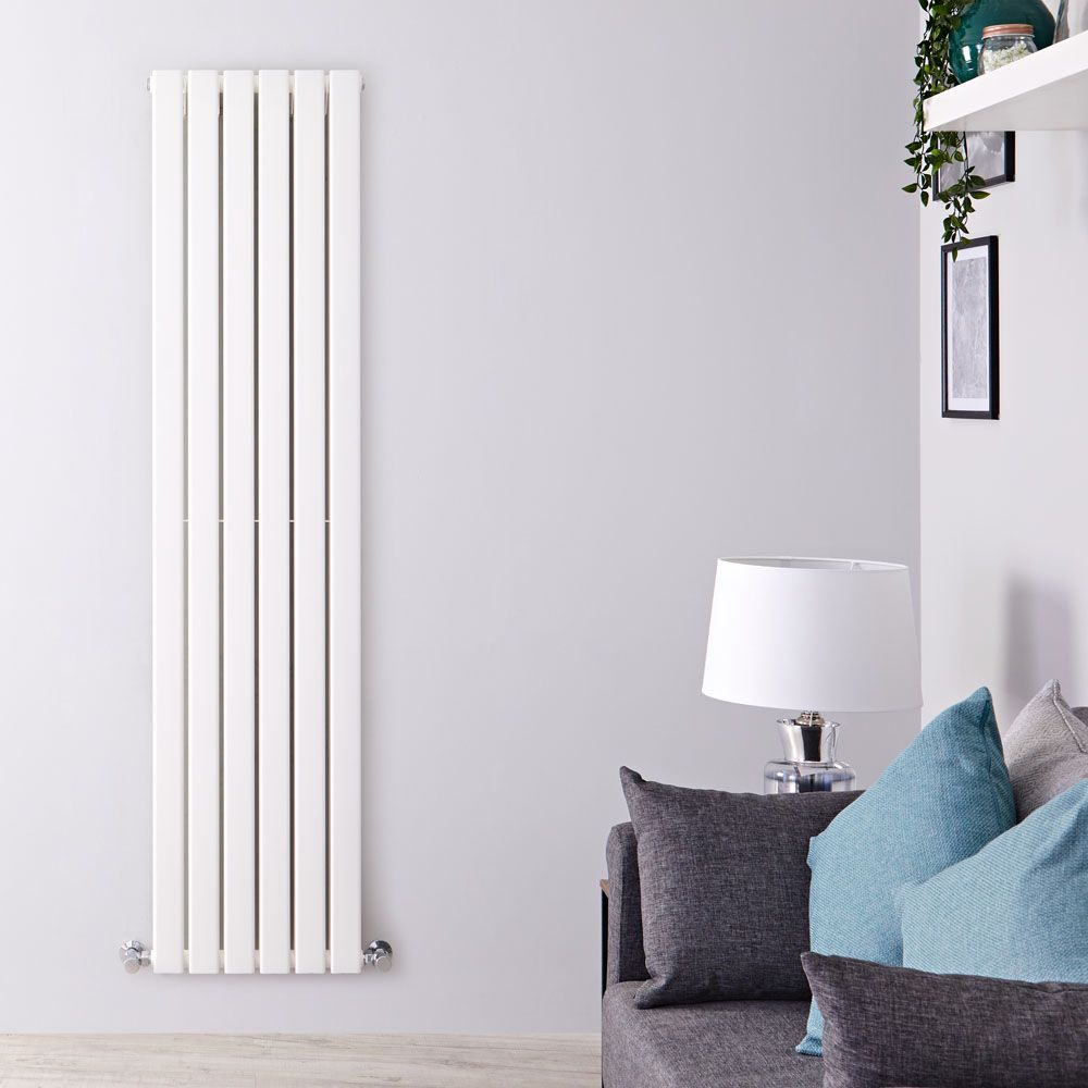 Radiador de Diseño Vertical (Panel Doble) 1780mm x 420mm - Blanco - Delta