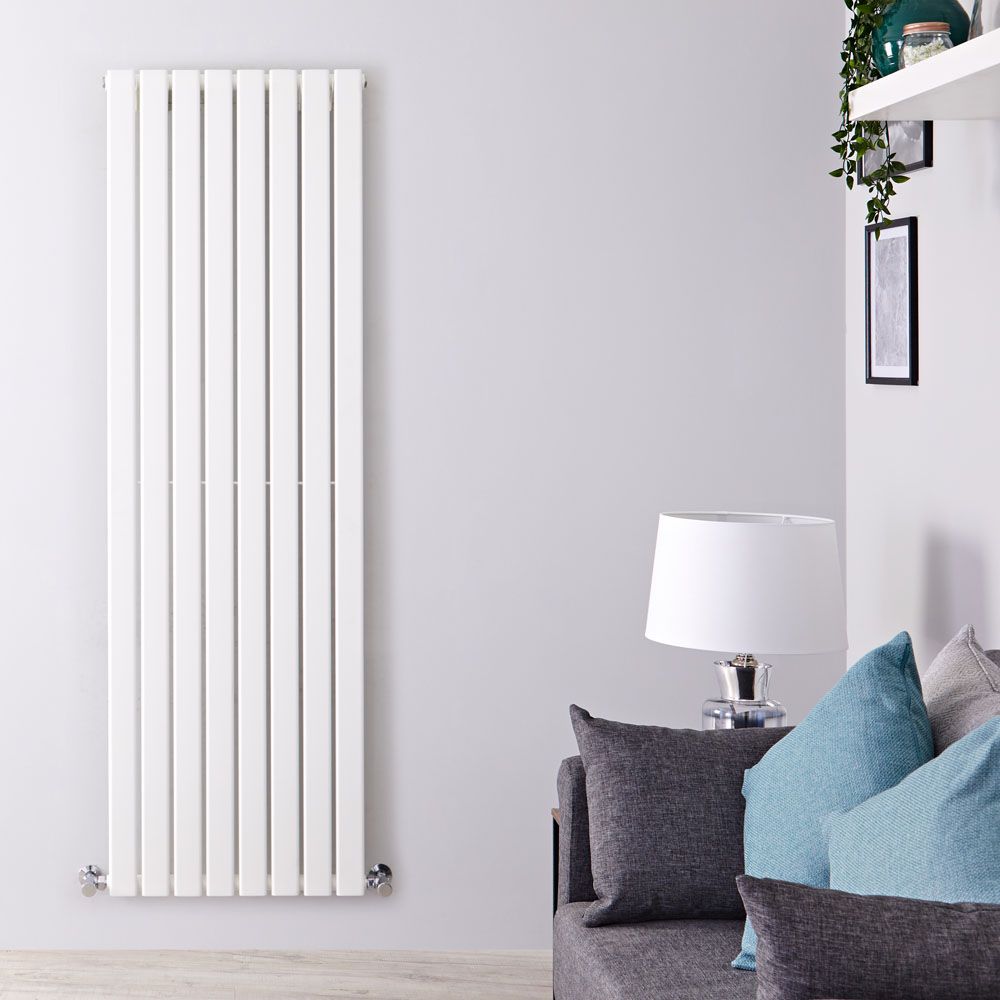 Radiador de Diseño Vertical (Panel Único) 1780mm x 560mm - Blanco - Delta