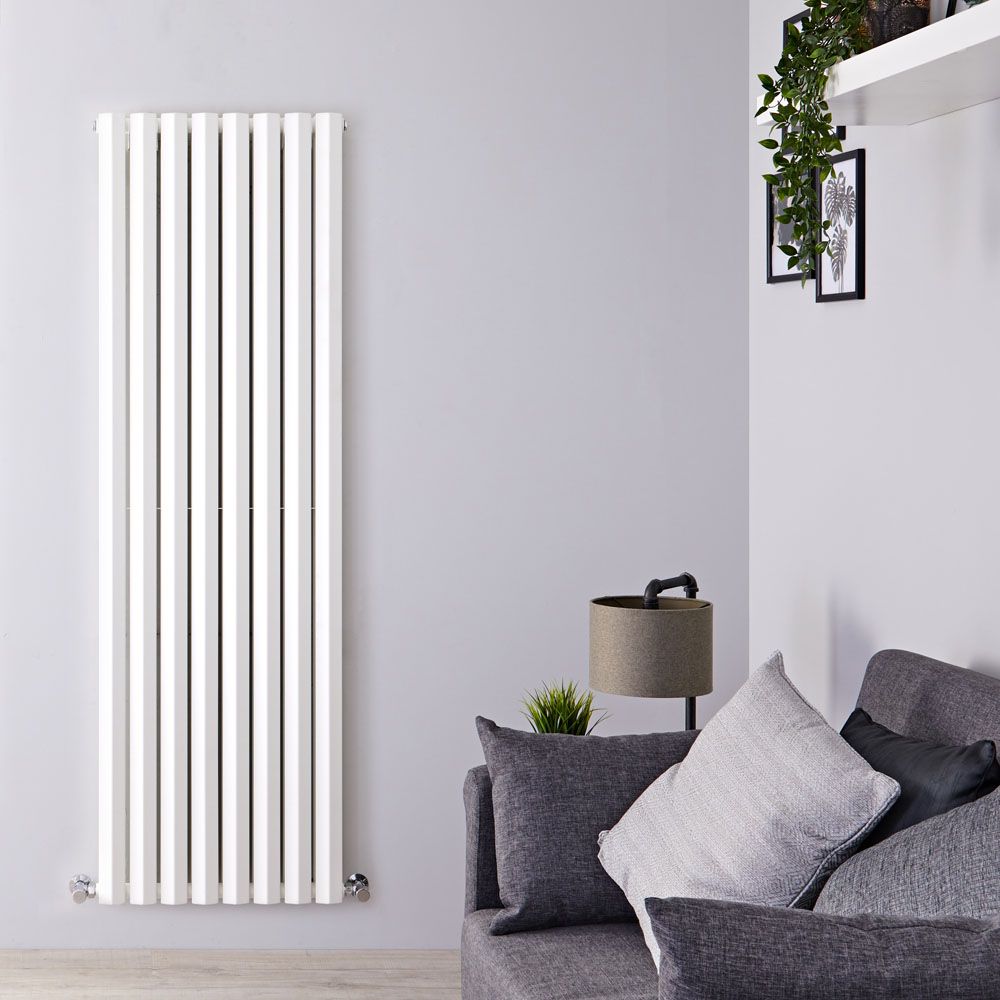 Radiador de Diseño Vertical (Panel Doble) - 1780mm x 560 mm - Blanco - Rombo
