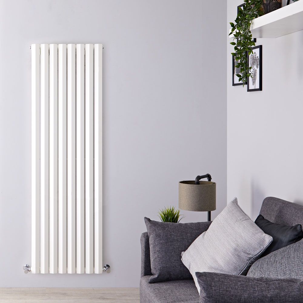 Radiador de Diseño Vertical (Panel Único) - 1780mm x 560 mm - Blanco - Rombo