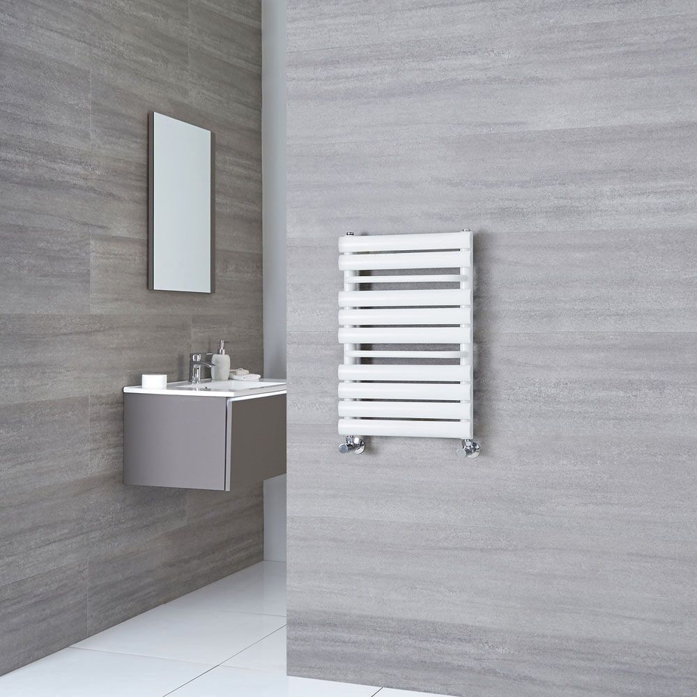 Radiador Toallero - Curvo - 650mm x 445mm - Blanco - Select