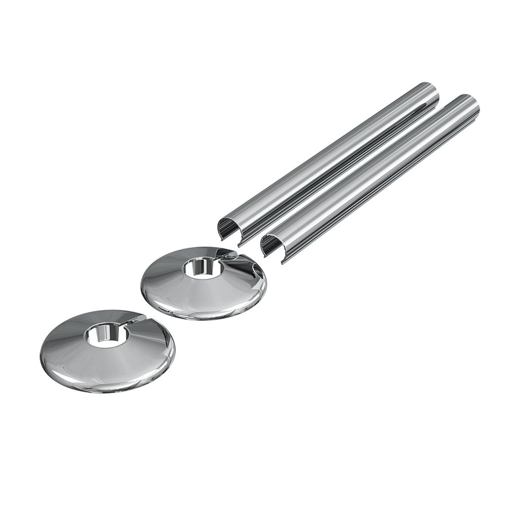 Cubre Tuberías para Radiadores con Clips - Disponible en una Selección de Acabados