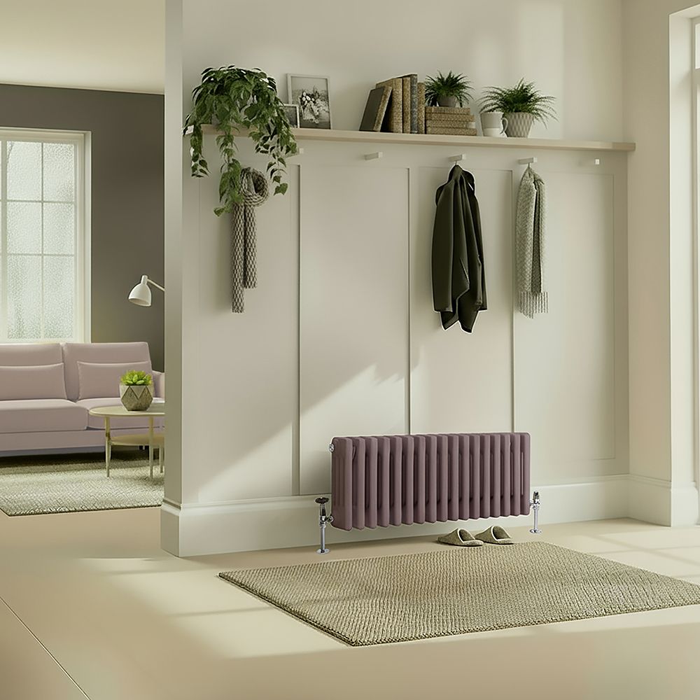 Radiador con Columnas Horizontal (4 Columnas) Selección de Colores Clásicos - Disponible en Distintas Medidas - Regent