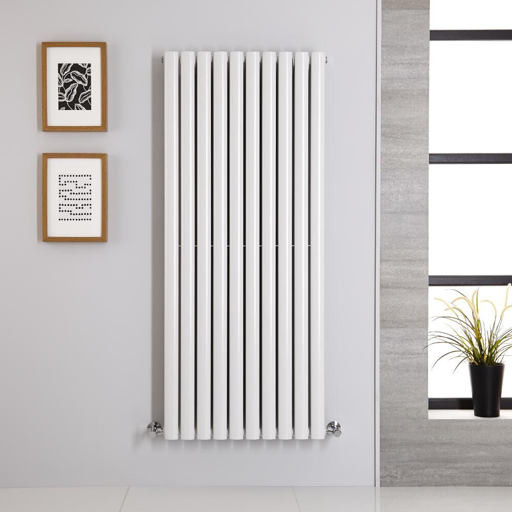 Radiador de Diseño Vertical (Panel Doble) 1400mm x 590mm - Blanco - Revive