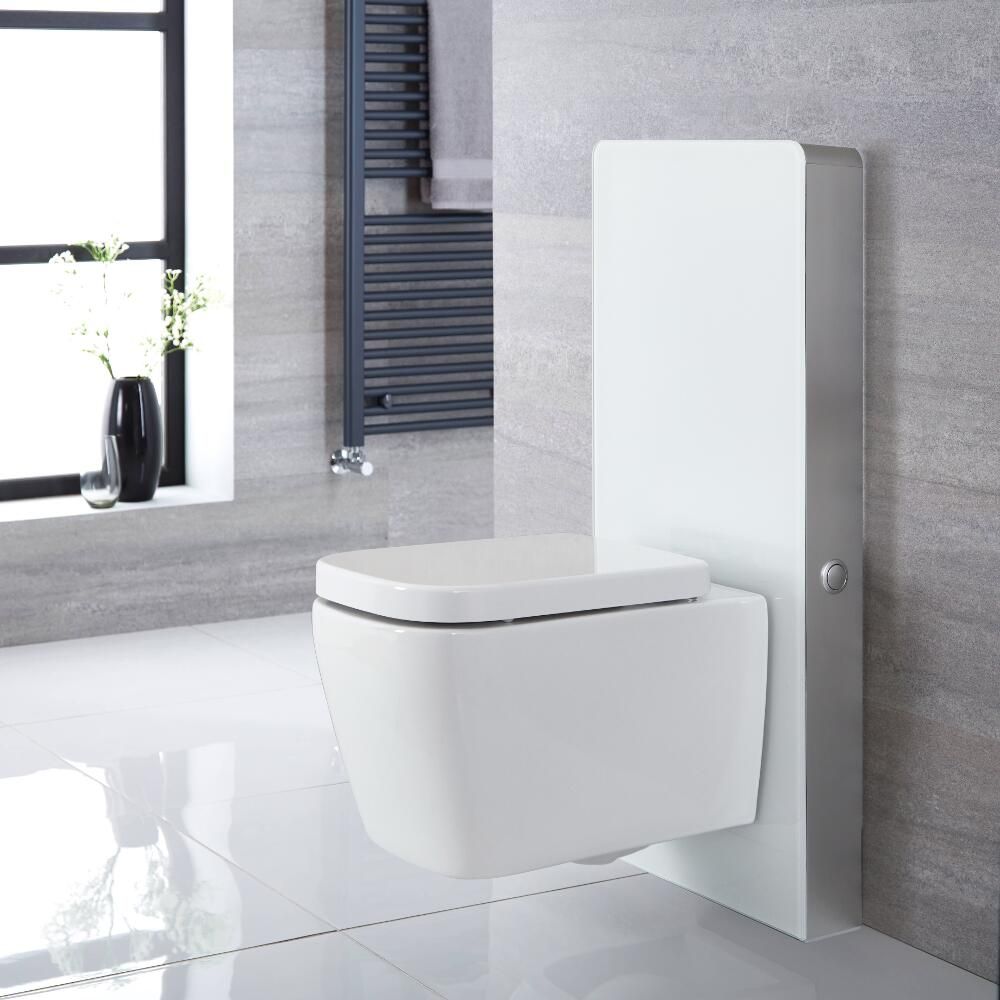 Kit para Inodoro Adosado Blanco de 500mm Completo con Inodoro - Saru