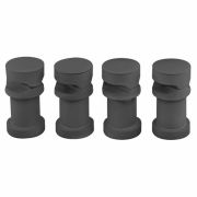 Soportes de Fijación Horizontal para Radiadores Revive - Antracita