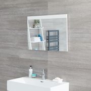 Espejo de 500x700mm para Cuarto de Baño Color Blanco Opaco - Newington