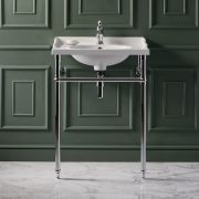 Lavabo Consola Tradicional de 630mm Elizabeth - Disponible con Distintos Acabados