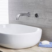 Grifo Erogador Mural Cromado para Lavabo o Bañera con Controlador Digital - Mirage