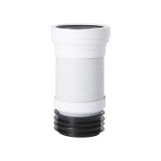 Manguito Conector Flexible Recto para WC - Cranplas